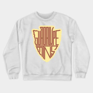 Guadalupe Mountains National Park name arrowhead Crewneck Sweatshirt